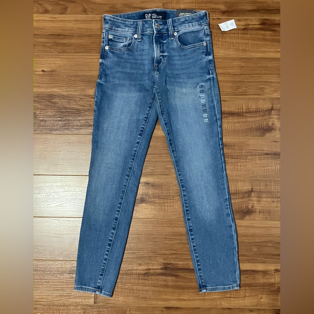 💙2/25$*Gap| Mid-Rise Super Skinny Jeans